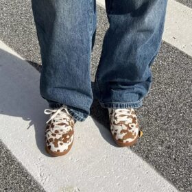 Seco Speed2 sneakers til kvinder med ko-print