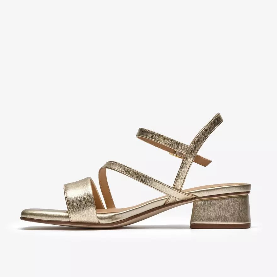 Serina35 Strap – bløde guldfarvede Rem-sandaler til kvinder Serina35 Strap – bløde guldfarvede Rem-sandaler til kvinder