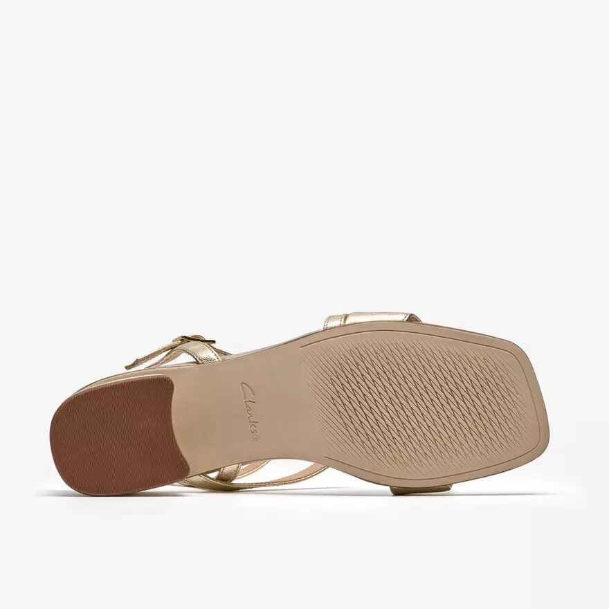 Serina35 Strap – bløde guldfarvede Rem-sandaler til kvinder Serina35 Strap – bløde guldfarvede Rem-sandaler til kvinder