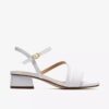 Serina35 Strap – hvide lædersandaler med remme for kvinder Serina35 Strap – hvide lædersandaler med remme for kvinder
