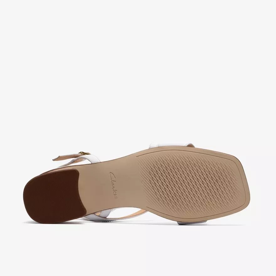 Serina35 Strap – hvide lædersandaler med remme for kvinder Serina35 Strap – hvide lædersandaler med remme for kvinder