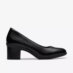 Shaya Poppy-pumps i sort læder til kvinder