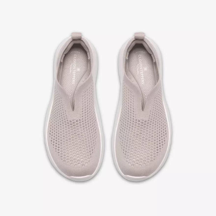 Solevana Knit lysegrå Sneakers til kvinder Solevana Knit lysegrå Sneakers til kvinder