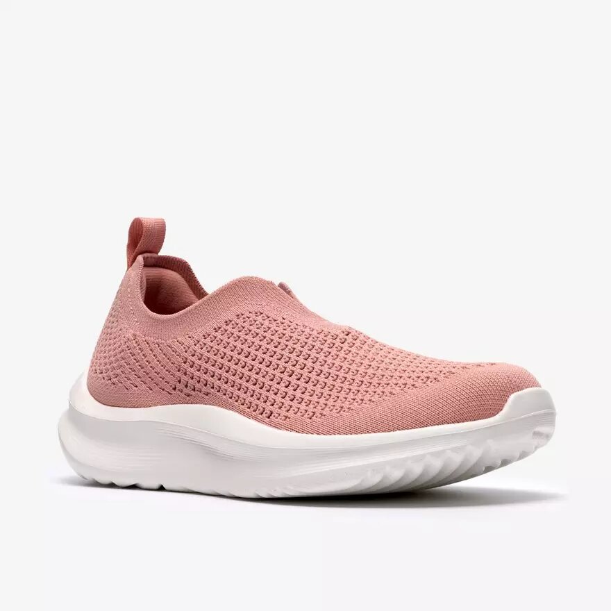 Solevana Knit-sneakers til kvinder i støvet lyserød Solevana Knit-sneakers til kvinder i støvet lyserød