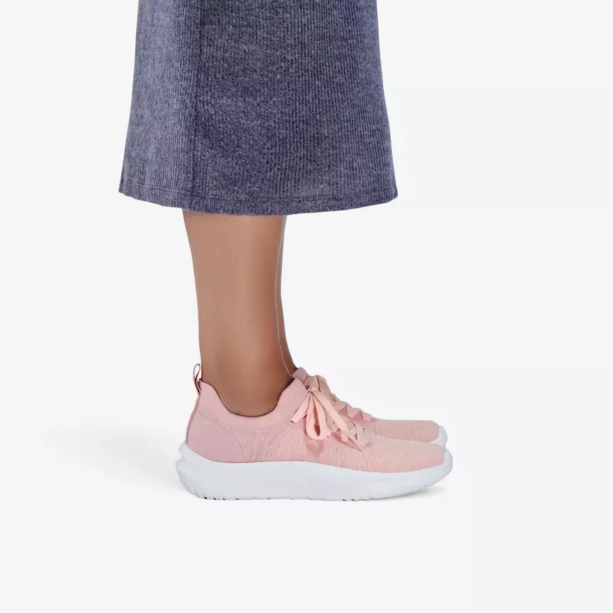 Solevana Lace Sneakers til kvinder i støvet lyserød Solevana Lace Sneakers til kvinder i støvet lyserød