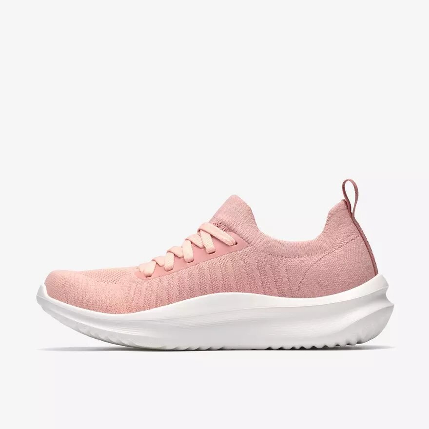 Solevana Lace Sneakers til kvinder i støvet lyserød Solevana Lace Sneakers til kvinder i støvet lyserød