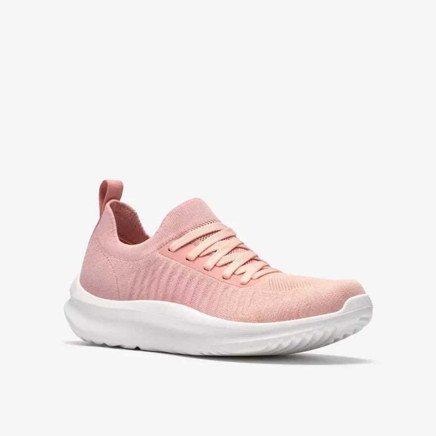 Solevana Lace Sneakers til kvinder i støvet lyserød Solevana Lace Sneakers til kvinder i støvet lyserød
