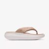 Solevana Post sandfarvede Flip-flops til kvinder