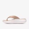Solevana Post sandfarvede Flip-flops til kvinder