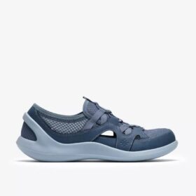 Solevana Step blågrå Slip-ons til kvinder Solevana Step blågrå Slip-ons til kvinder