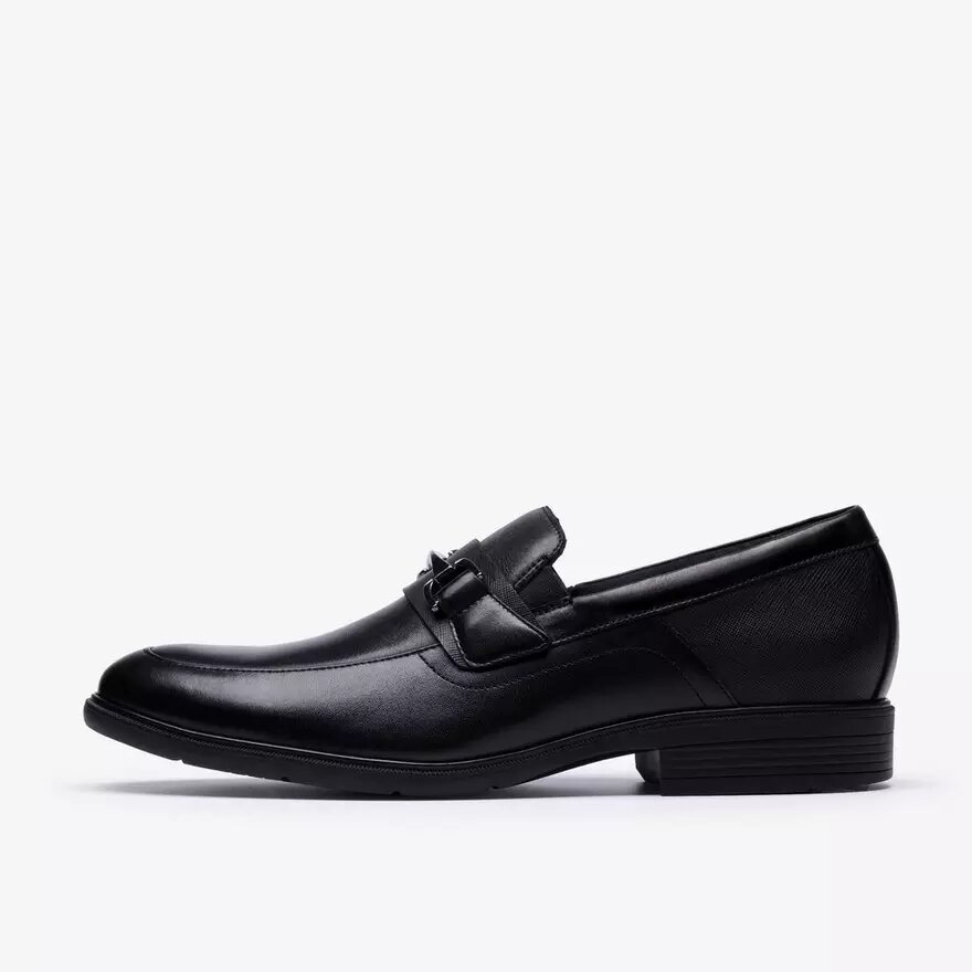 Steadwell Bit herresko i sort læder Loafers Steadwell Bit herresko i sort læder Loafers