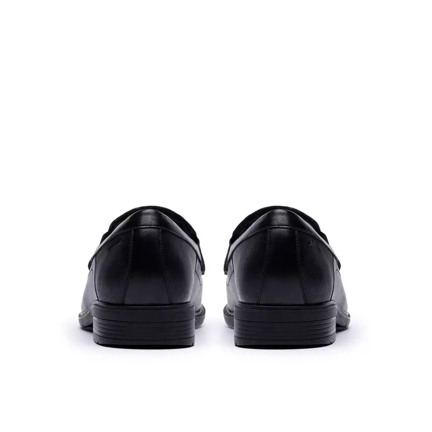 Steadwell Bit herresko i sort læder Loafers Steadwell Bit herresko i sort læder Loafers