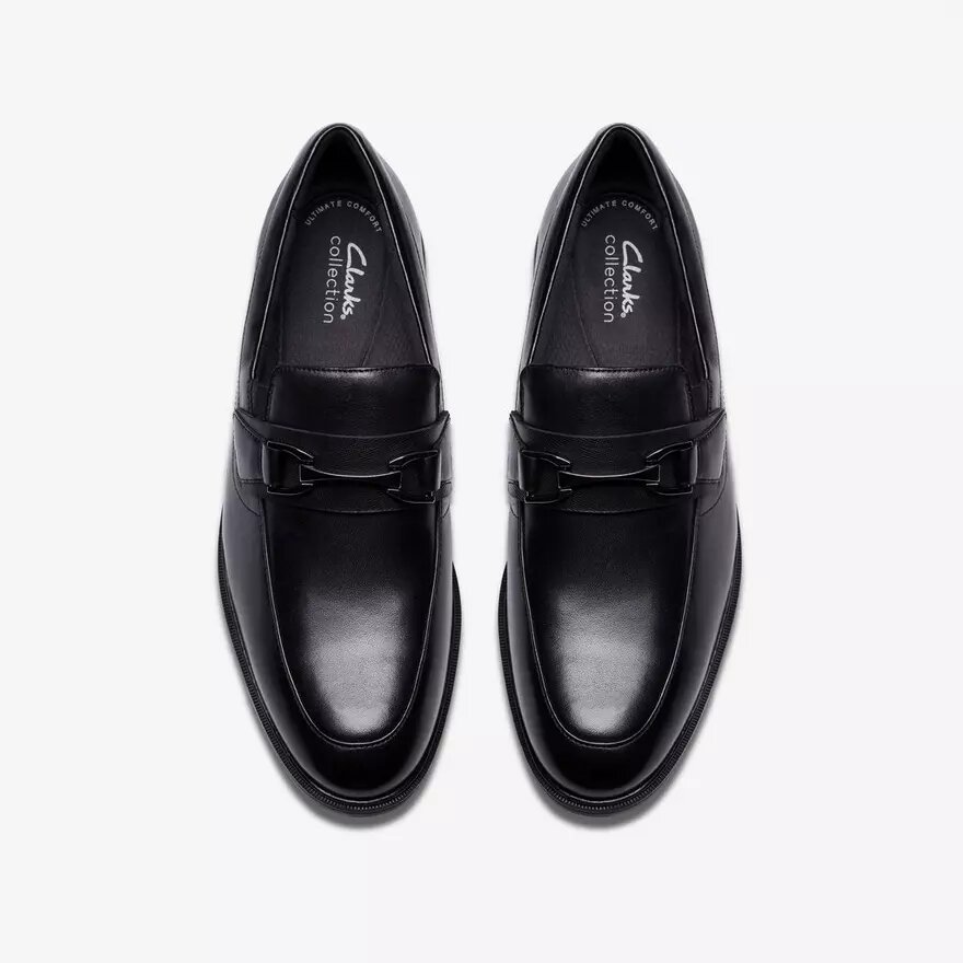 Steadwell Bit herresko i sort læder Loafers Steadwell Bit herresko i sort læder Loafers