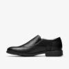 Steadwell Step herresko i sort læder Loafers