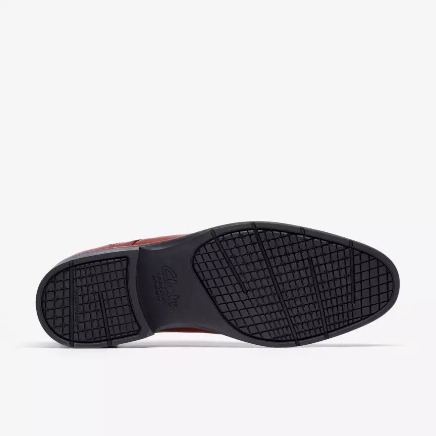 Steadwell Step Loafers til mænd i mørkebrunt læder Steadwell Step Loafers til mænd i mørkebrunt læder