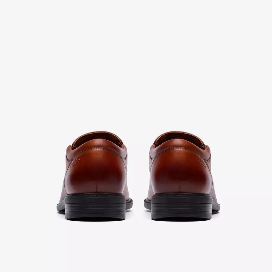 Steadwell Step Loafers til mænd i mørkebrunt læder Steadwell Step Loafers til mænd i mørkebrunt læder