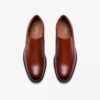 Steadwell Step Loafers til mænd i mørkebrunt læder Steadwell Step Loafers til mænd i mørkebrunt læder