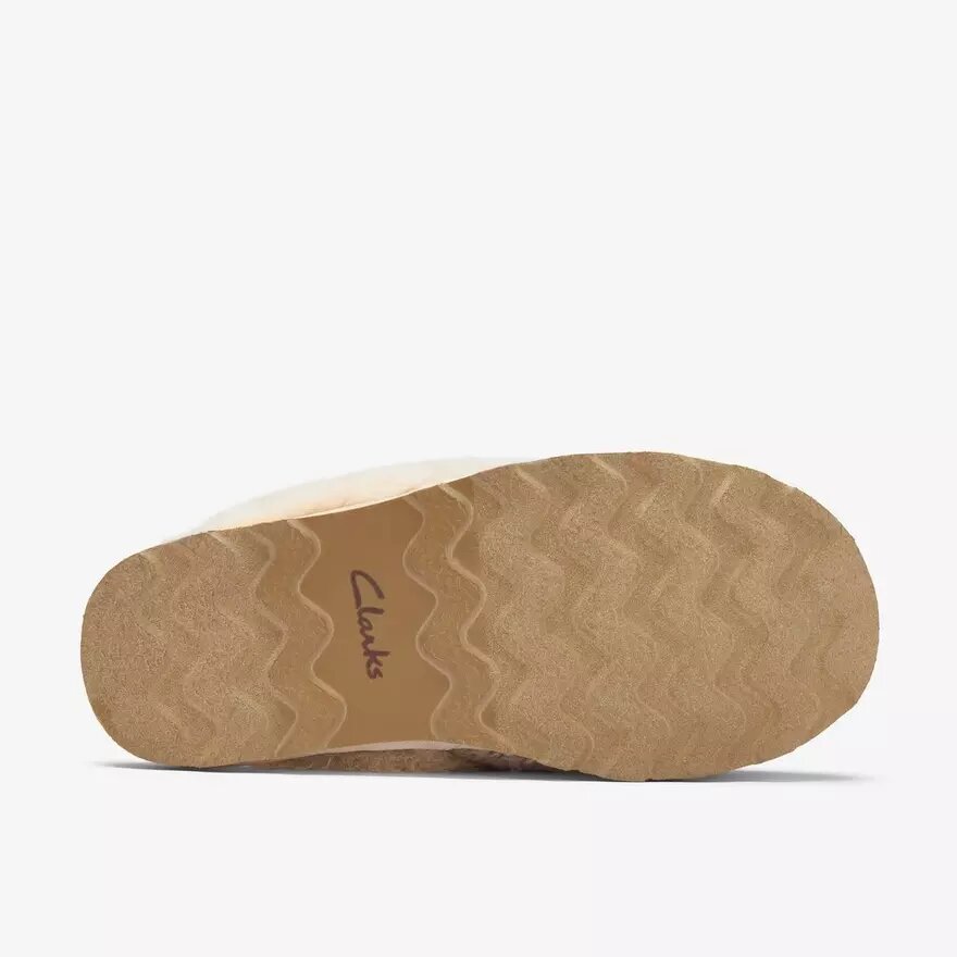 Stockinette-hjemmesko til kvinder i khaki Stockinette-hjemmesko til kvinder i khaki