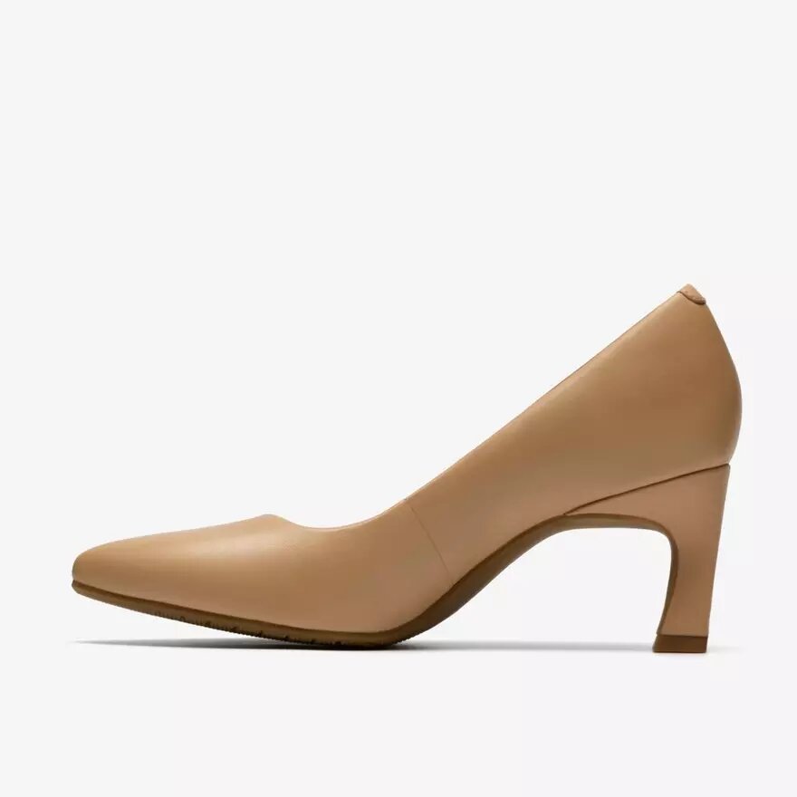 Tammitha Eve beige læderpumps til kvinder Tammitha Eve beige læderpumps til kvinder