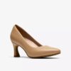 Tammitha Eve beige læderpumps til kvinder Tammitha Eve beige læderpumps til kvinder