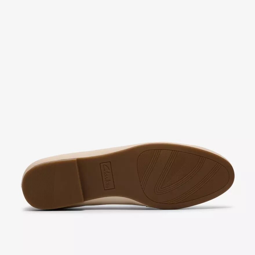 Tamna Iris loafer i hvidt læder til kvinder Tamna Iris loafer i hvidt læder til kvinder