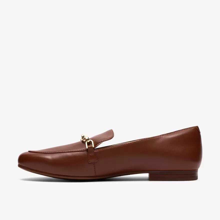 Tamna Iris loafer i tan læder til kvinder Tamna Iris loafer i tan læder til kvinder
