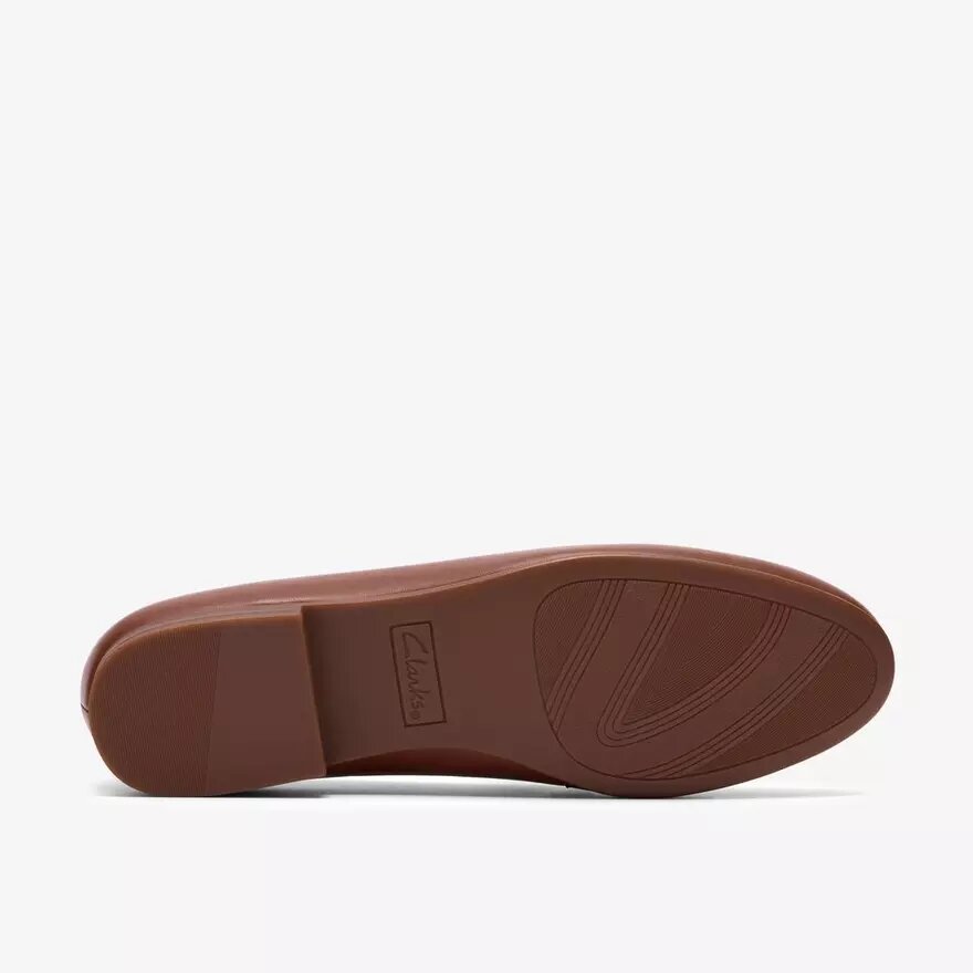 Tamna Iris loafer i tan læder til kvinder Tamna Iris loafer i tan læder til kvinder