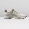 Tivoli Zip off hvide lædersneakers til kvinder Tivoli Zip off hvide lædersneakers til kvinder