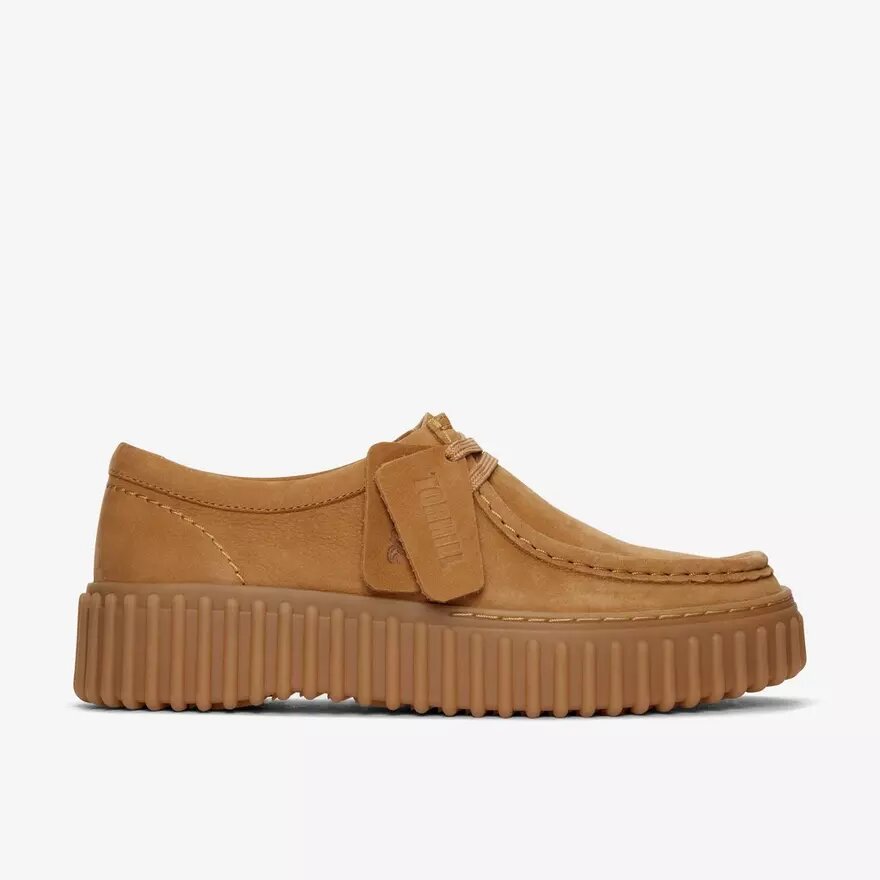 Torhill Bee lysebrune nubuck-mokkasiner til kvinder, USA Torhill Bee lysebrune nubuck-mokkasiner til kvinder, USA