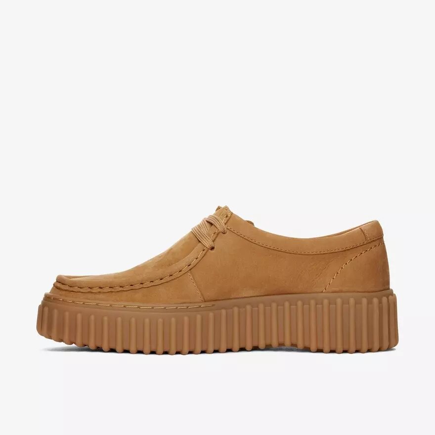 Torhill Bee lysebrune nubuck-mokkasiner til kvinder, USA Torhill Bee lysebrune nubuck-mokkasiner til kvinder, USA