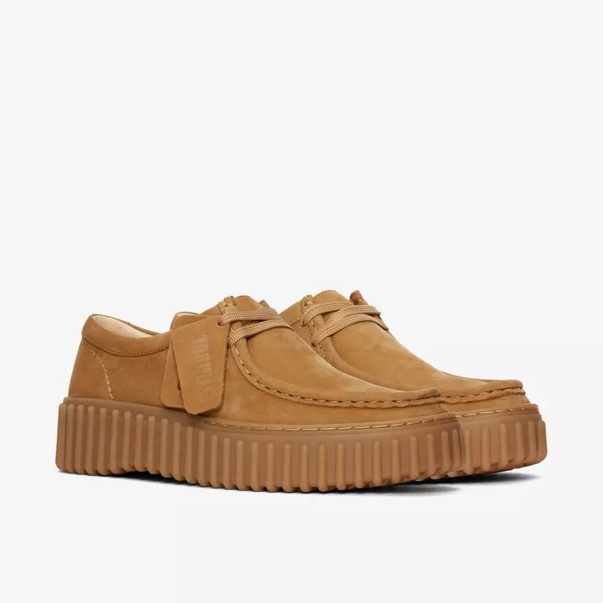 Torhill Bee lysebrune nubuck-mokkasiner til kvinder, USA Torhill Bee lysebrune nubuck-mokkasiner til kvinder, USA