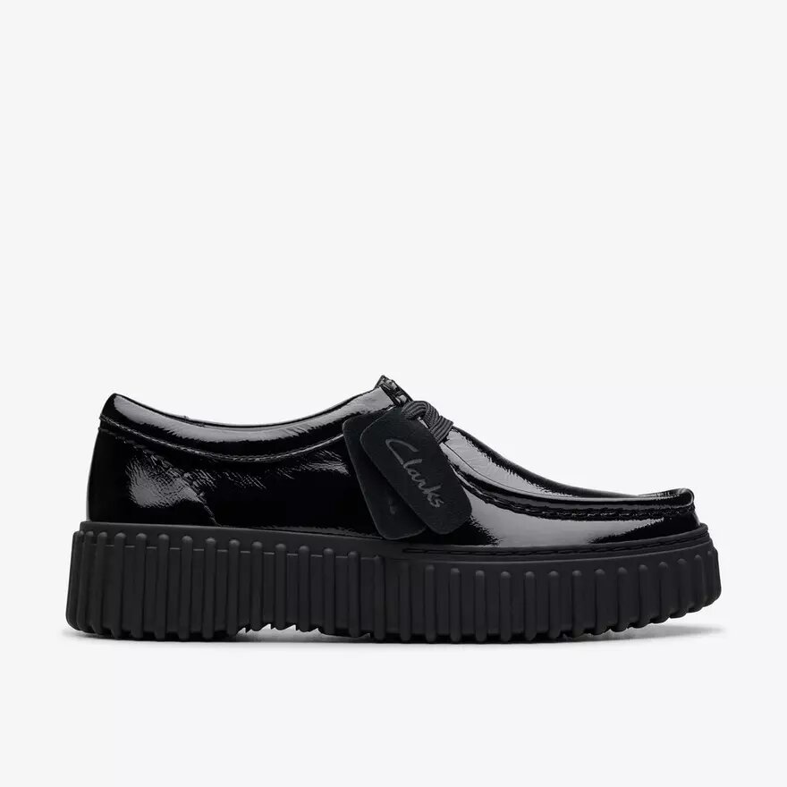 Torhill Bee Wallabee sort laksko til kvinder Torhill Bee Wallabee sort laksko til kvinder