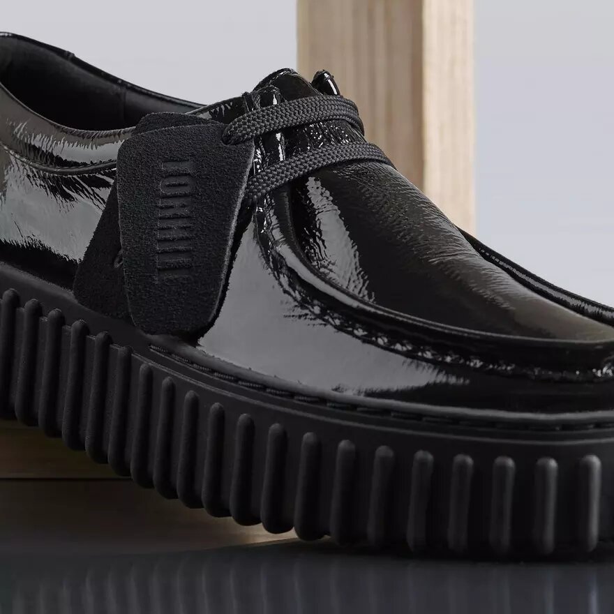 Torhill Bee Wallabee sort laksko til kvinder Torhill Bee Wallabee sort laksko til kvinder
