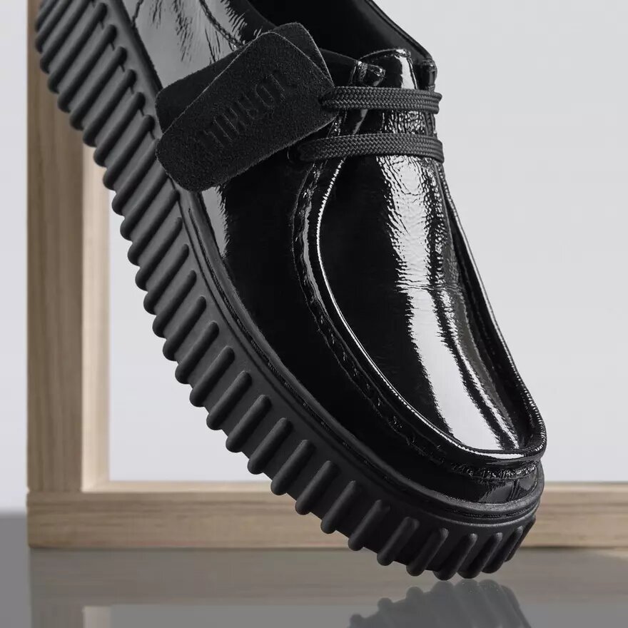 Torhill Bee Wallabee sort laksko til kvinder Torhill Bee Wallabee sort laksko til kvinder