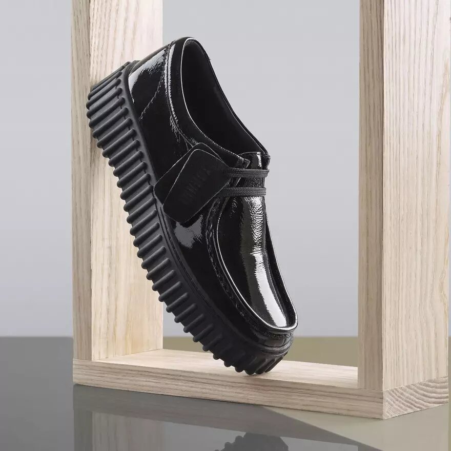 Torhill Bee Wallabee sort laksko til kvinder Torhill Bee Wallabee sort laksko til kvinder