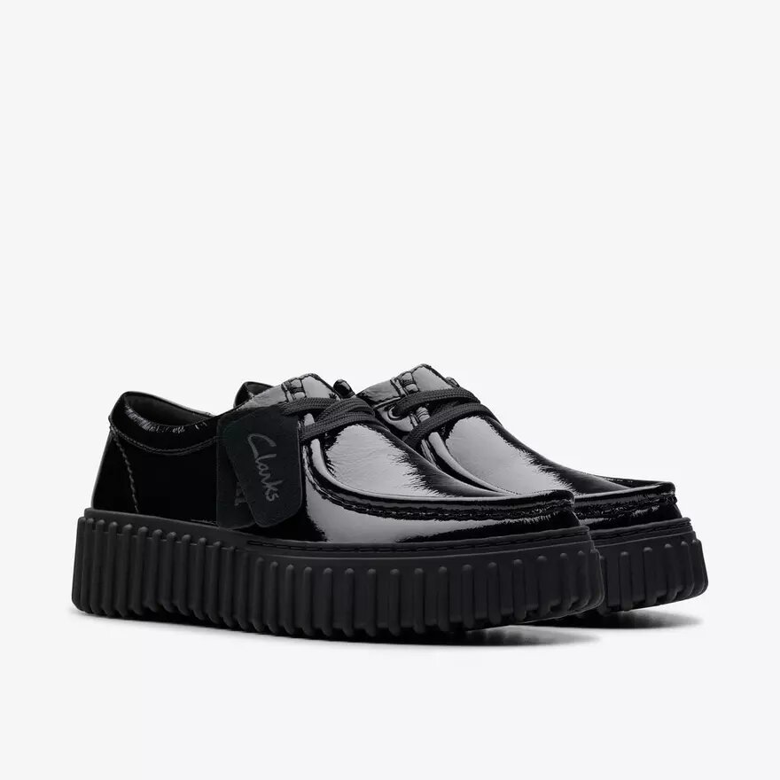 Torhill Bee Wallabee sort laksko til kvinder Torhill Bee Wallabee sort laksko til kvinder