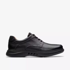 Un Briley Lace sorte læder-Oxfords til mænd | Clark’s