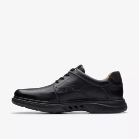 Un Briley Lace sorte læder-Oxfords til mænd | Clark’s