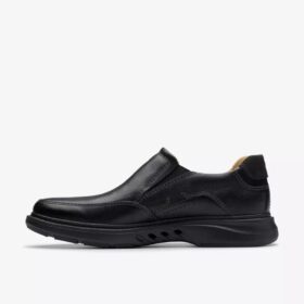 Un Briley Step loafer i sort læder til herre | clarks