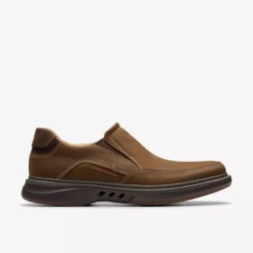 Un Briley Step-loafers til mænd i bivoksbehandlet læder | clarks