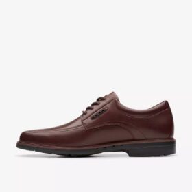 Un Kendric Way mahogni-læder-Oxford-sko til mænd | clarks Un Kendric Way mahogni-læder-Oxford-sko til mænd | clarks