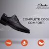Un Kendric Way sorte læder-Oxfords til mænd | Clark’s