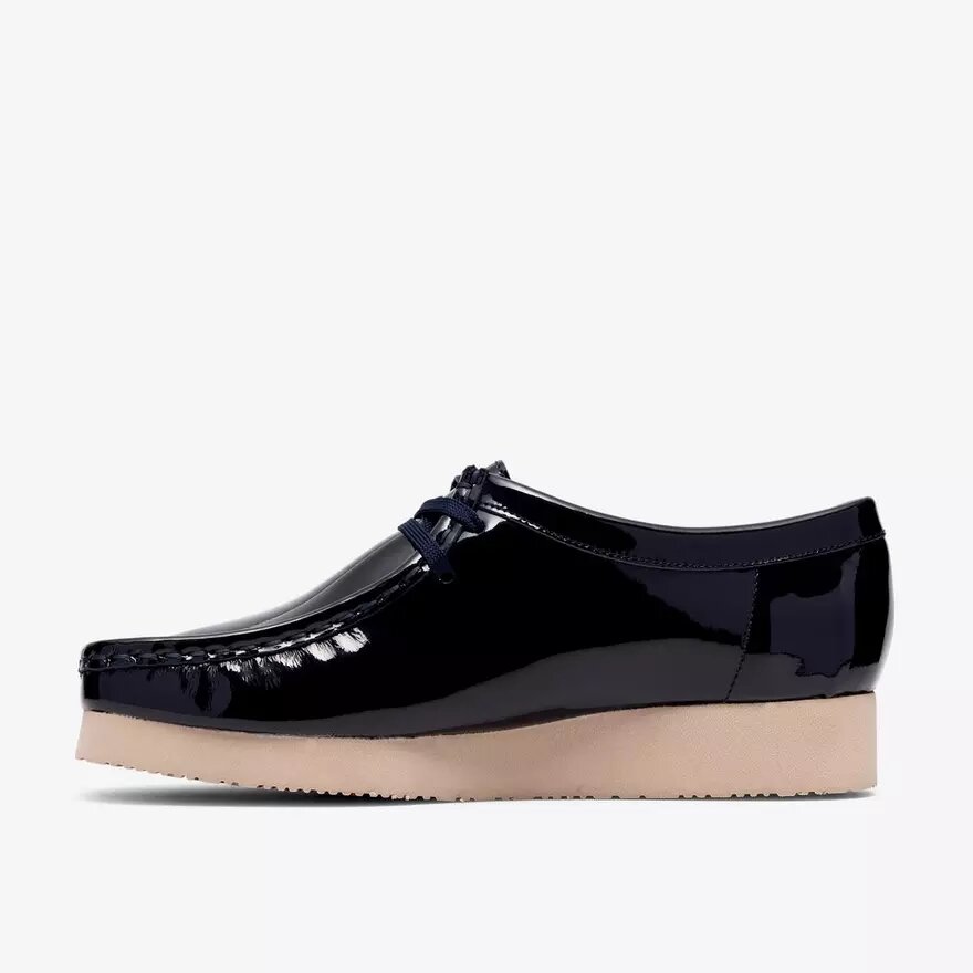 Wallabee 2604 Navy laksko Wallabees for kvinder Wallabee 2604 Navy laksko Wallabees for kvinder