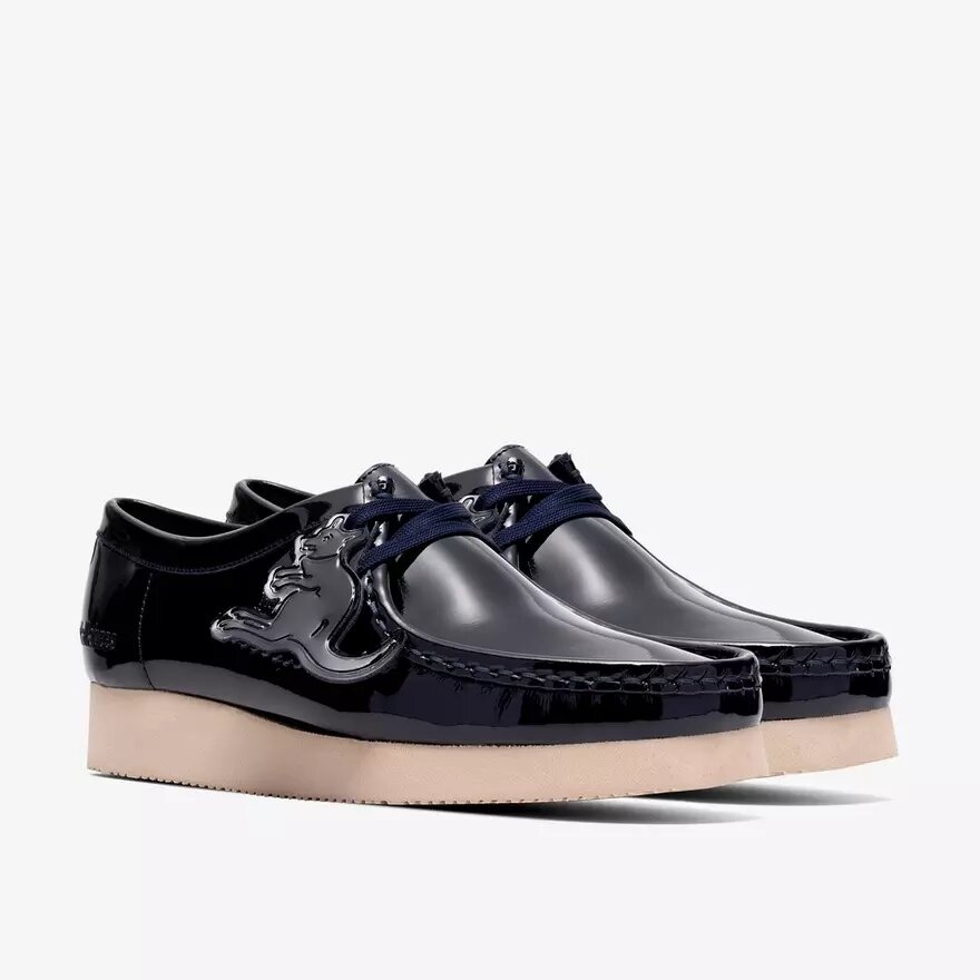 Wallabee 2604 Navy laksko Wallabees for kvinder Wallabee 2604 Navy laksko Wallabees for kvinder