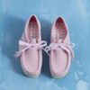 Wallabee i babyrosa læder til kvinder Wallabee i babyrosa læder til kvinder
