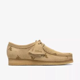 Wallabee Maple til mænd med kombineret print