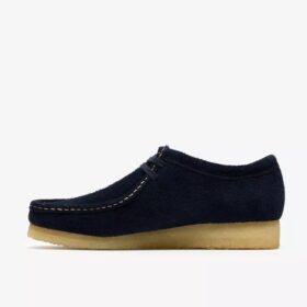 Wallabee Navy i ruskind til herre Wallabees