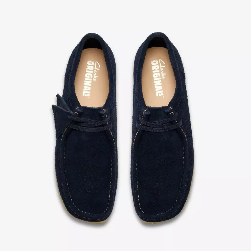 Wallabee Navy i ruskind til herre Wallabees Wallabee Navy i ruskind til herre Wallabees
