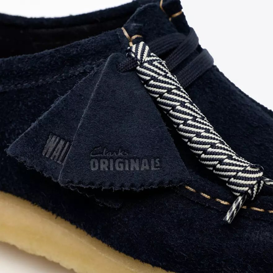 Wallabee Navy i ruskind til herre Wallabees Wallabee Navy i ruskind til herre Wallabees