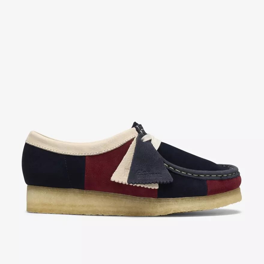 Wallabee Navy Stripe Wallabees til kvinder Wallabee Navy Stripe Wallabees til kvinder